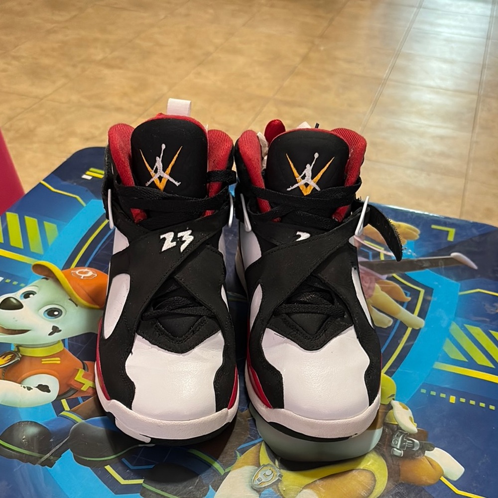 Black and White High-Top Sneakers